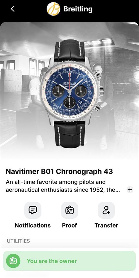 breitling qr code|breitling nft warranty.